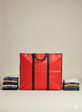 red storage bag